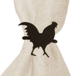 Rooster - Napkin Ring