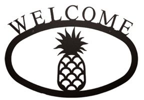 Pineapple - Welcome Sign Small