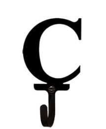 Letter C - Wall Hook Small