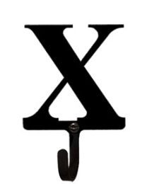 Letter X - Wall Hook Small