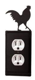 Rooster- Single Outlet Cover