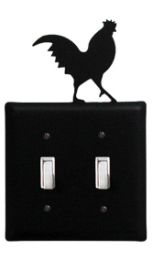 Rooster - Double Switch Cover