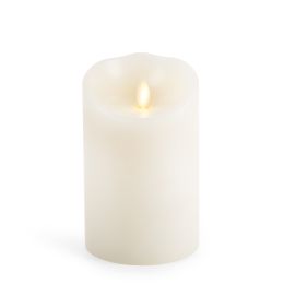 Flameless Candle: Unscented Moving Flame Candle With Timer (5 Ivory)