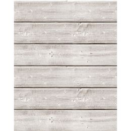 Jillibean Soup Mix The Media Wooden Plank-18"X24" Weathered White